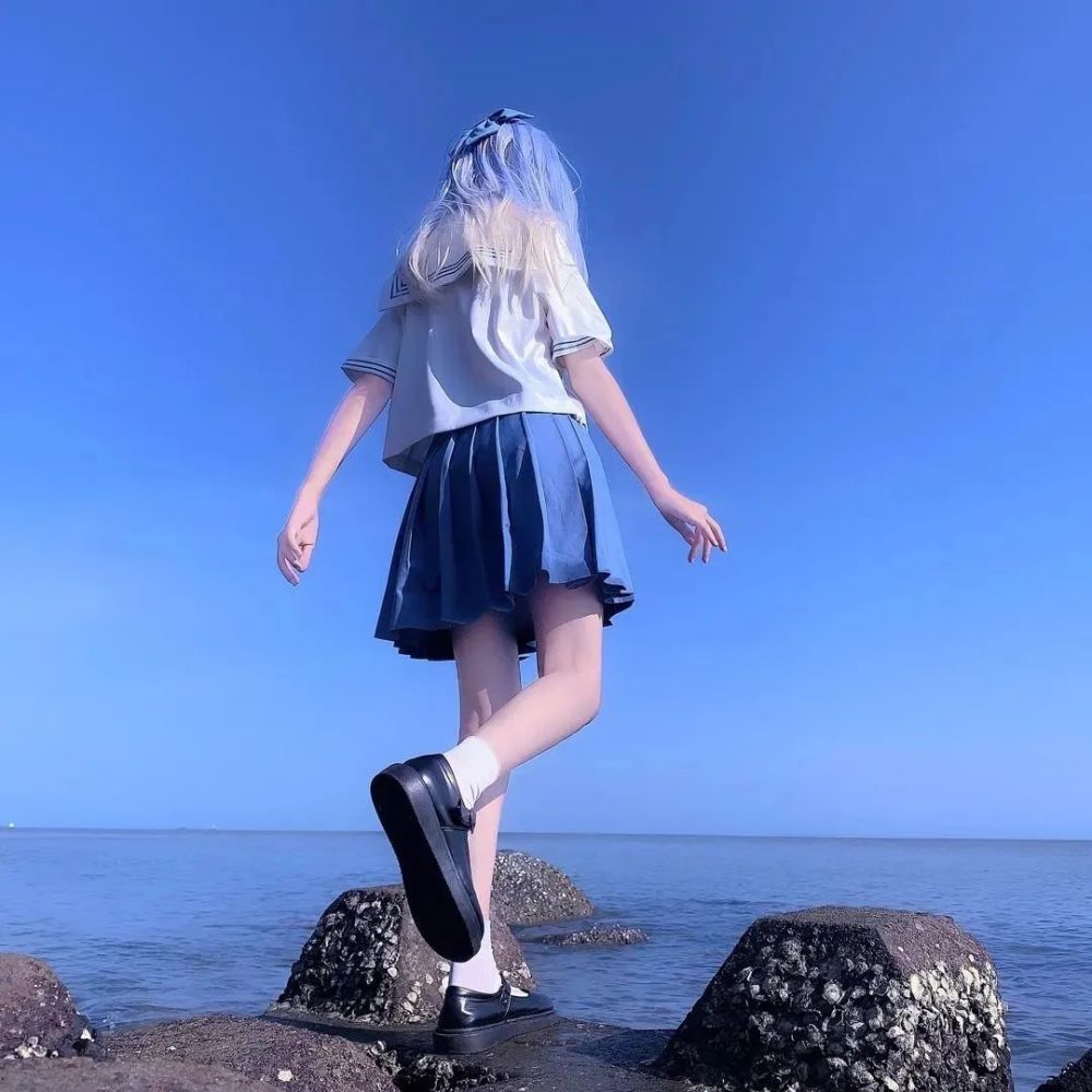 jk女生部位头像你的伞下有我我的心上有你