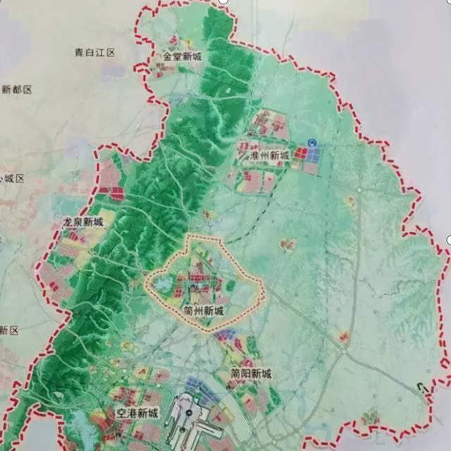 成都东部新区核心空港新城陌生而熟悉未来发展如何