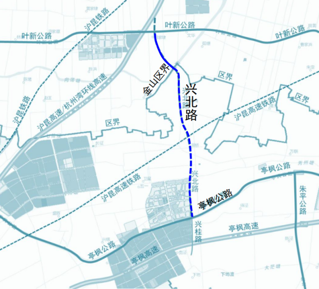 南枫公路规划枫泾段图片