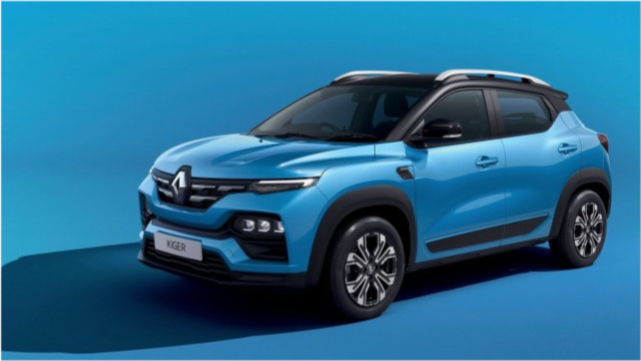 全新雷诺kiger官图曝光紧凑型小钢炮采用全新的设计语言