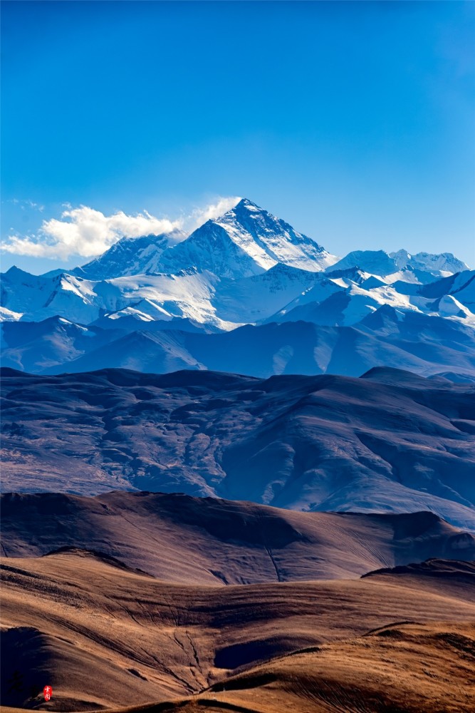 珠穆朗玛峰,即使远眺也让人心潮澎湃,三条经验助你更好游览珠峰