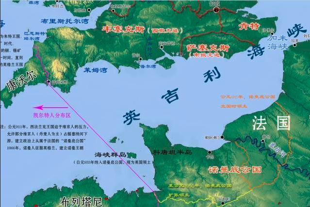 距离法国12海里的海峡群岛面积194平方公里为何是英国属地