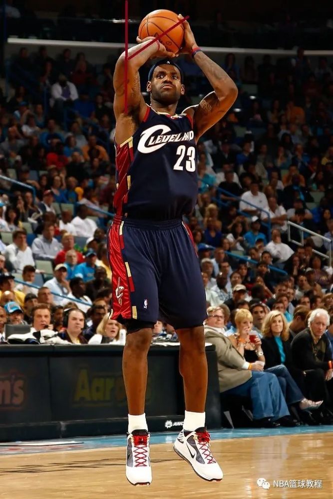 咱们就来看一下詹姆斯最近发力点到底改了哪里导致了这种良性的变化