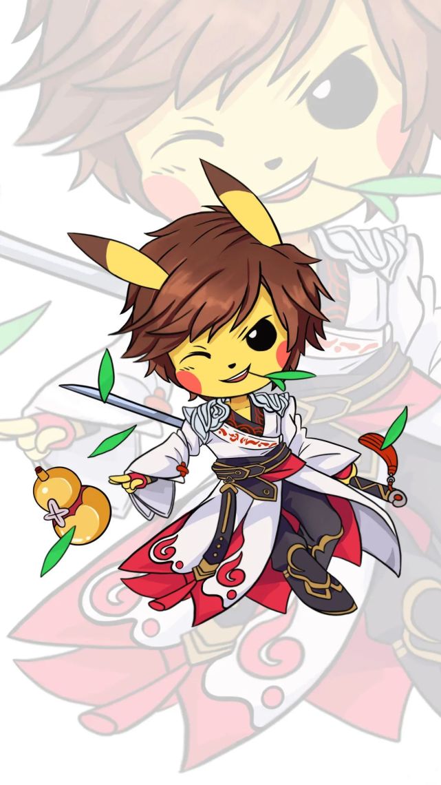 王者头像当王者英雄遇上皮卡丘没想到可以这么好看