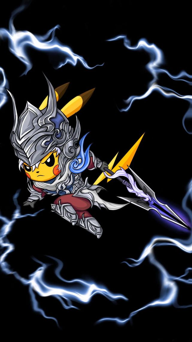 王者头像当王者英雄遇上皮卡丘没想到可以这么好看