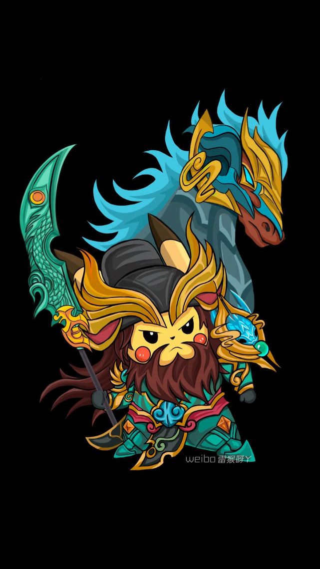 王者头像当王者英雄遇上皮卡丘没想到可以这么好看