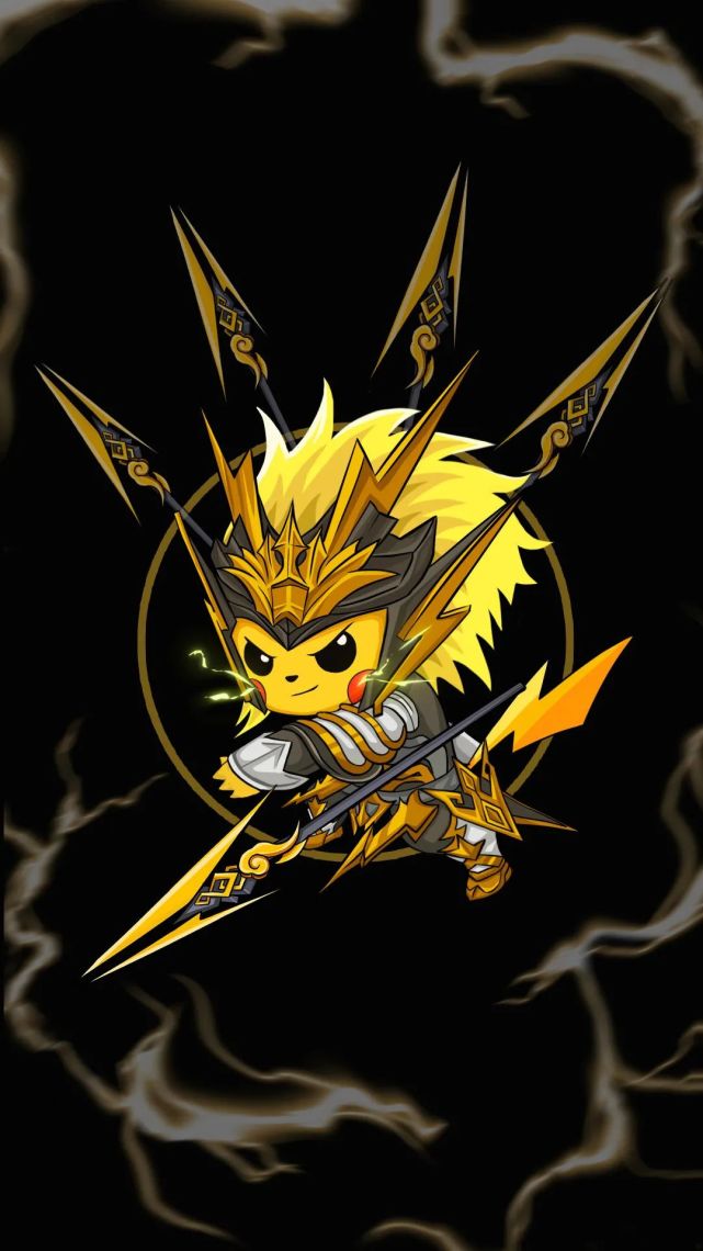 王者头像当王者英雄遇上皮卡丘没想到可以这么好看