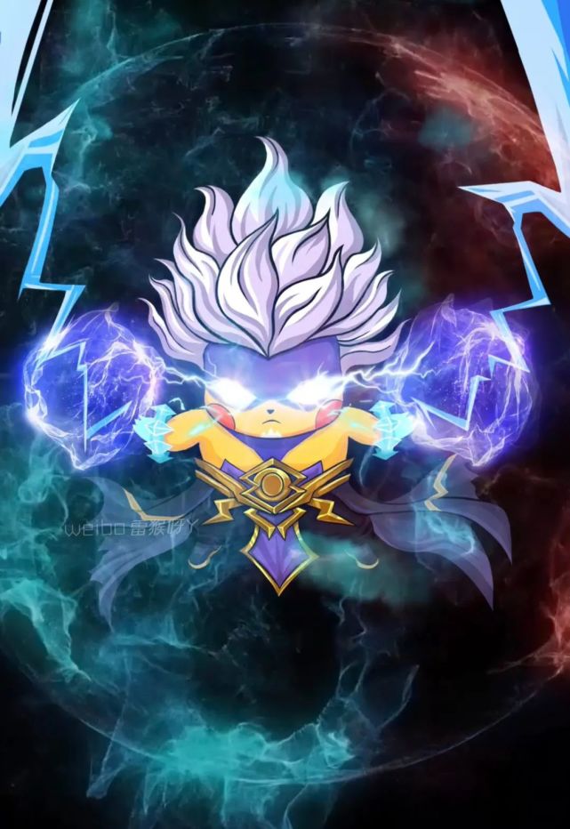 王者头像当王者英雄遇上皮卡丘没想到可以这么好看