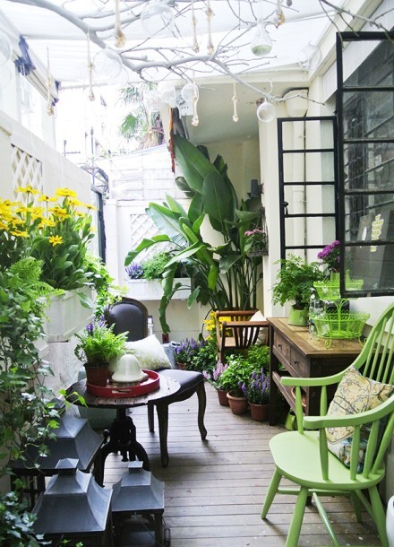 分享一些阳台花园设计供你参考,改造吧!_腾讯新闻