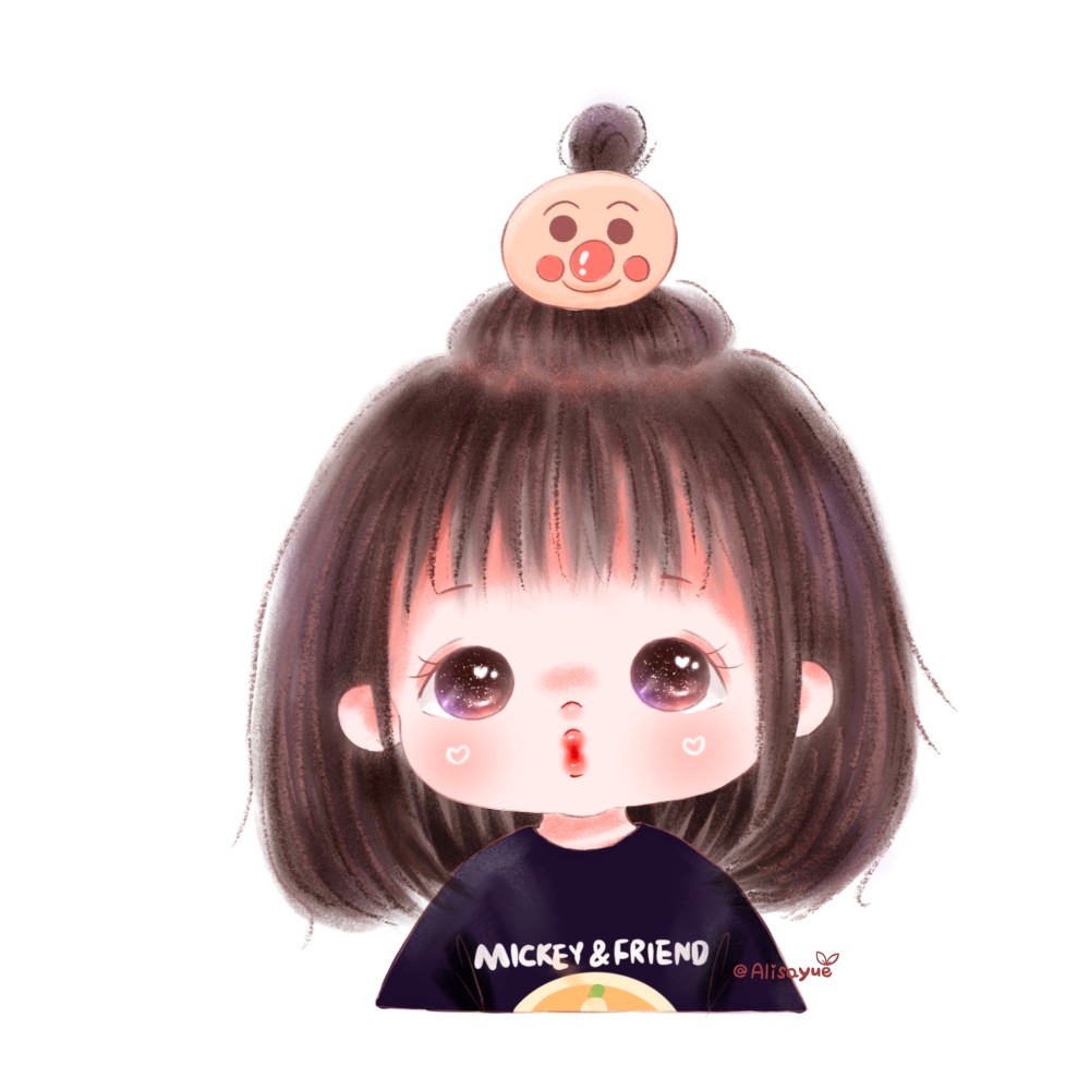 手绘萌娃头像又来啦男女头像情侣头像