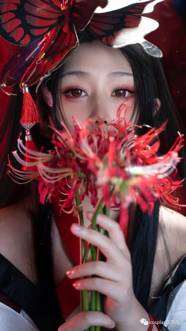 cos阴阳师夜溟彼岸花cos正片镜酱