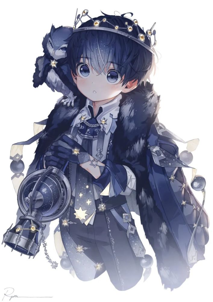 画师ryota笔下的人物这种q版的画风超级可爱啊