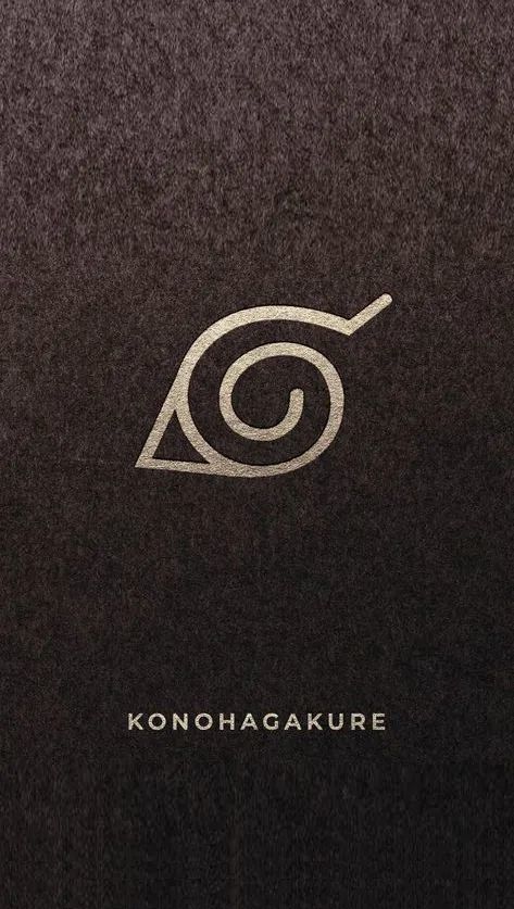 火影忍者护额标志个性简约壁纸图片