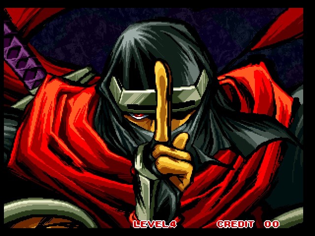 游戏中第一个给我留下深刻印象的忍者,是snk出品的格斗游戏《侍魂》中