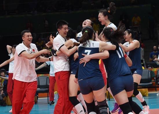 中国女排里约奥运哪一场最经典?美,巴还是塞尔维亚?