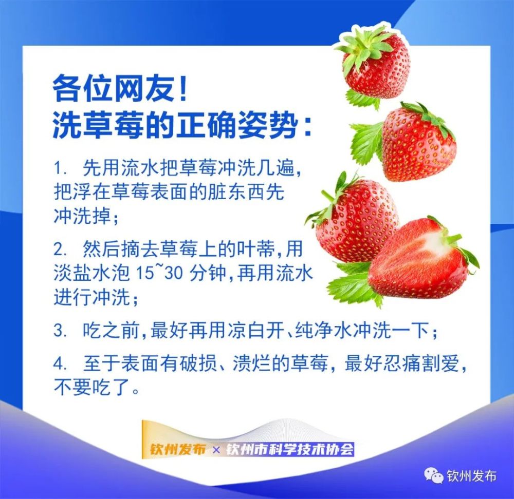 钦州科普日历丨草莓是最脏的水果?