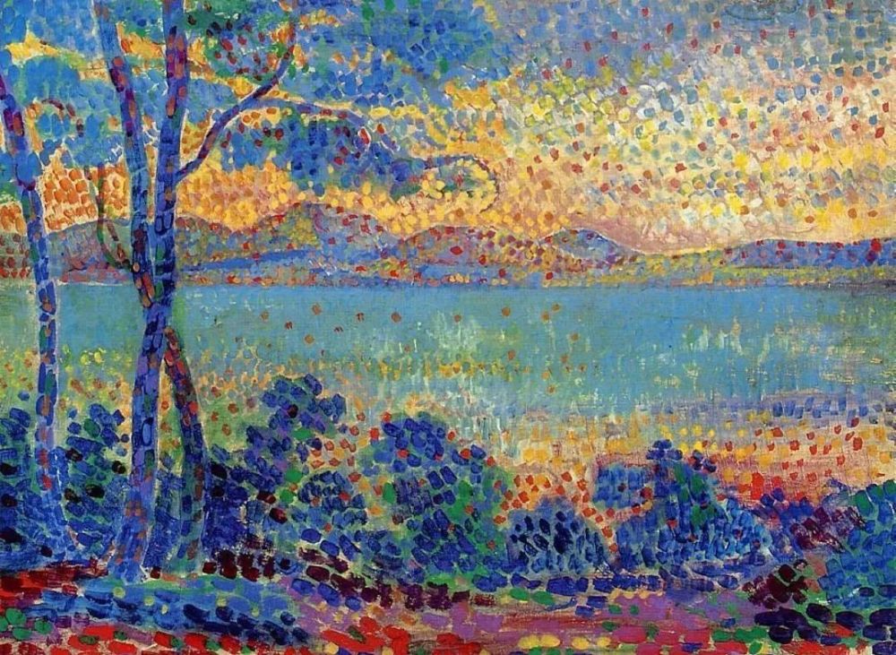 他是新印象派中,色调最生动,色阶最耀眼的点彩画家!