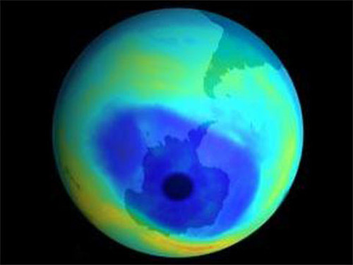 南极上空的臭氧层图片图片