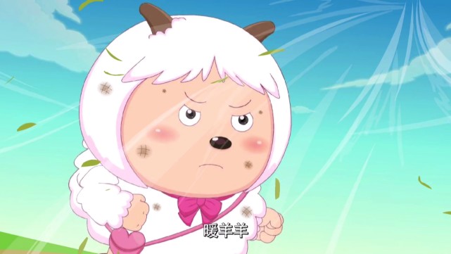 喜羊羊与灰太狼:烈羊羊给暖羊羊施加高强度训练,鹰傲天也帮了忙