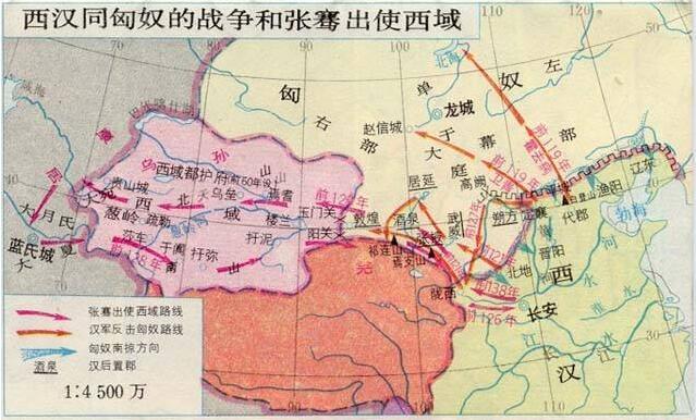 向商人收取財產稅這4個方面的改革,漢帝國逐步擺脫了因連年征戰匈奴