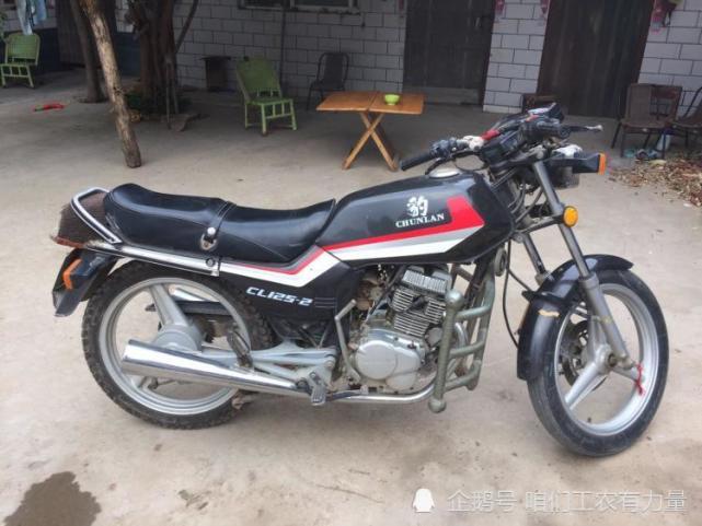 曾经的春兰豹摩托车还有人记得么虽然是仿造品但也曾辉煌过