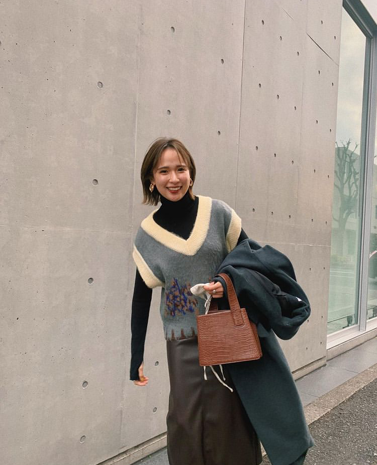 日系博主温婉穿搭!