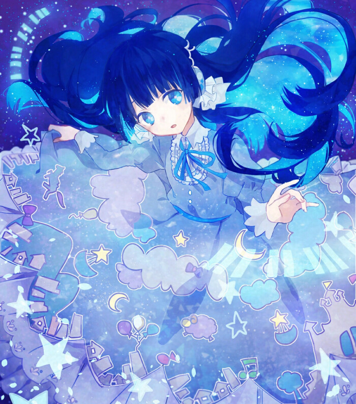 二次元 小清新动漫女生头像