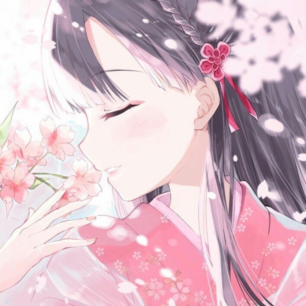 二次元 小清新动漫女生头像