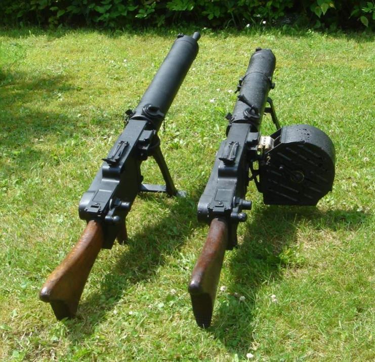 20公斤的轻机枪一战德军机枪手最爱需要两人合力才能玩得转