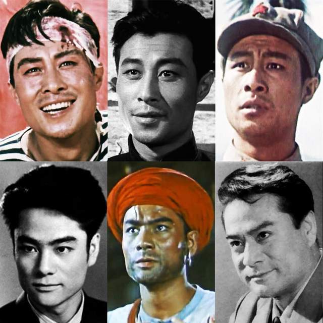 中国五六十年代男演员图片