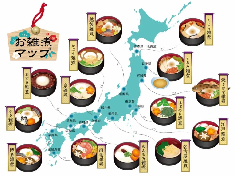 日本各地有什么特殊的饮食文化
