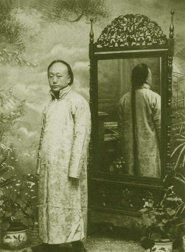清朝人发型真实照片图片