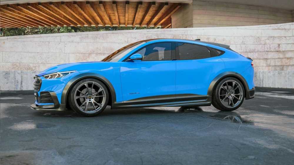 外观造型更吸睛福特野马mache首款改装套件