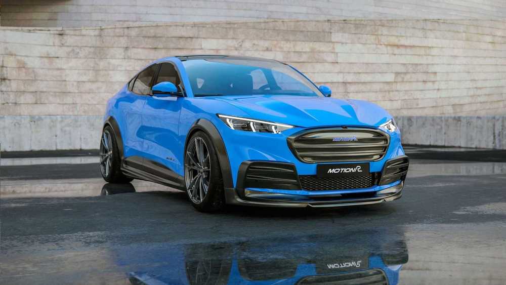 外观造型更吸睛福特野马mache首款改装套件