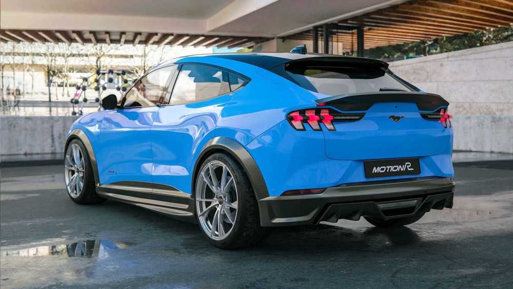 外观造型更吸睛福特野马mache首款改装套件