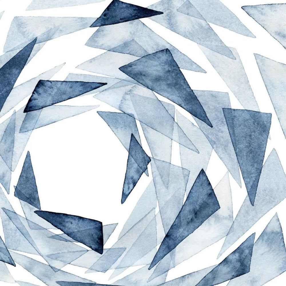 几何水彩的艺术美