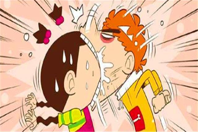 脸脸咬阿衰手腕送手表秀恩爱阿衰怒啃脸妹大脸给她送钟