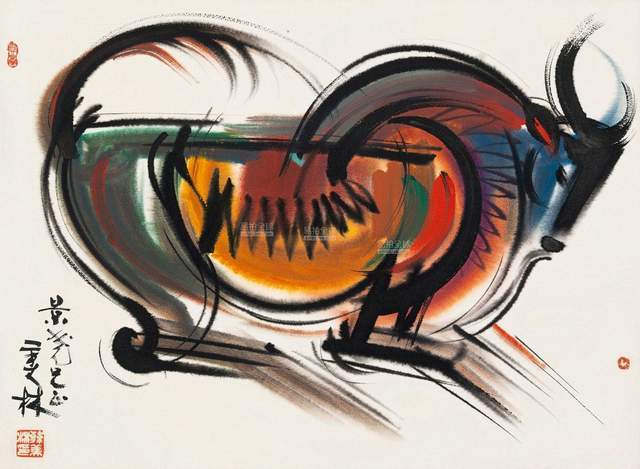 众生平等,万物有灵:韩美林的生肖牛 牛气冲天 牛运亨通