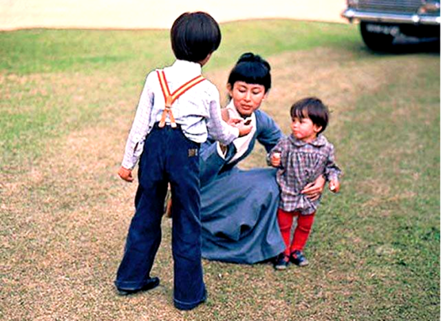 昂山素季和两个儿子