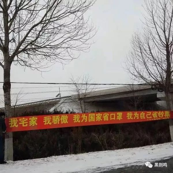 盘点疫情下国人拉出的条幅,苦口婆心,说到家了