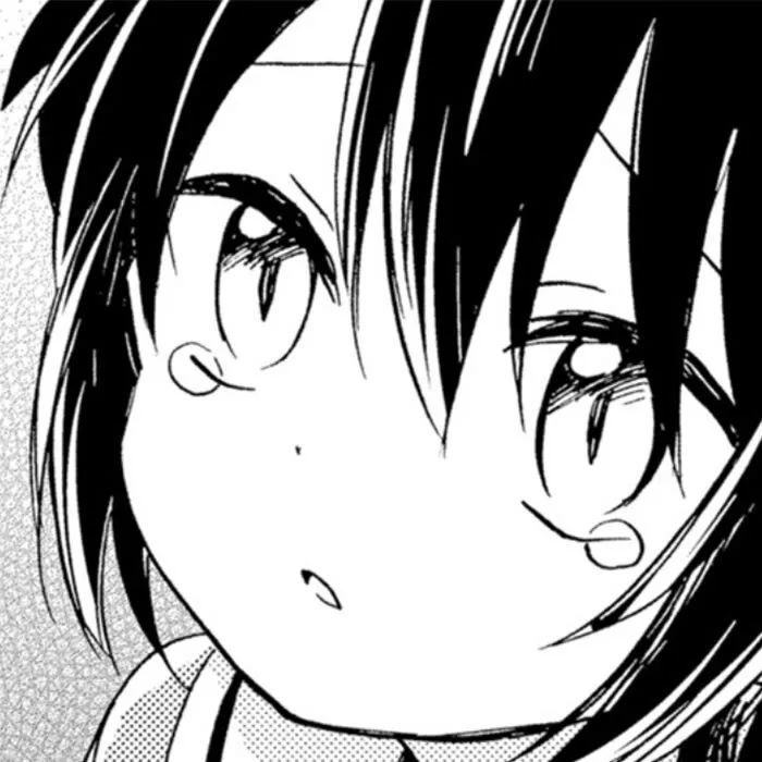 头像个性女生黑白漫头