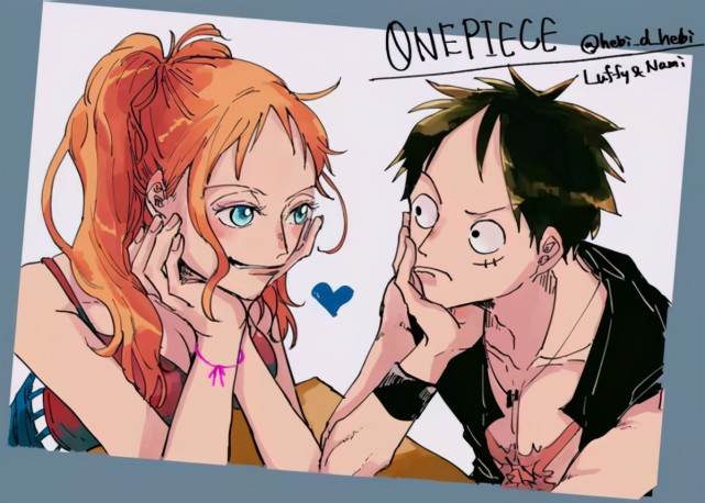 海贼王杂食cp插画分享!"索香"人气最高,"路娜"也很受欢迎