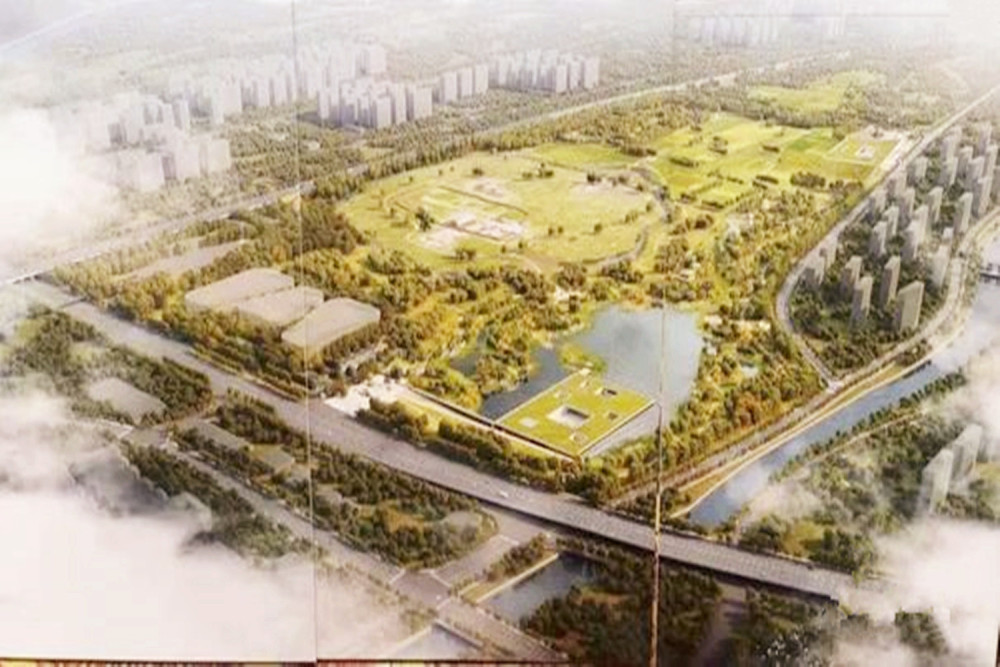 郑州在建一座遗址公园占地约2400亩规划一核两节点三片区