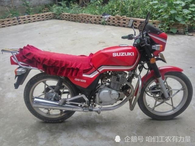 大家曾经叫做铃木王的进口摩托车suzukigs125如今我想它了