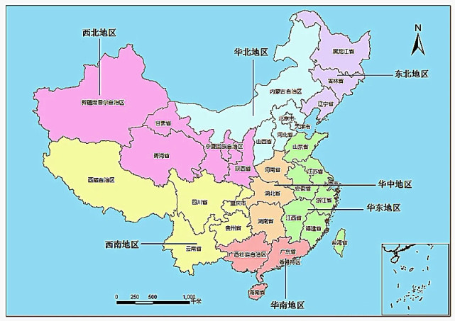 山东属于华北还是华东图片