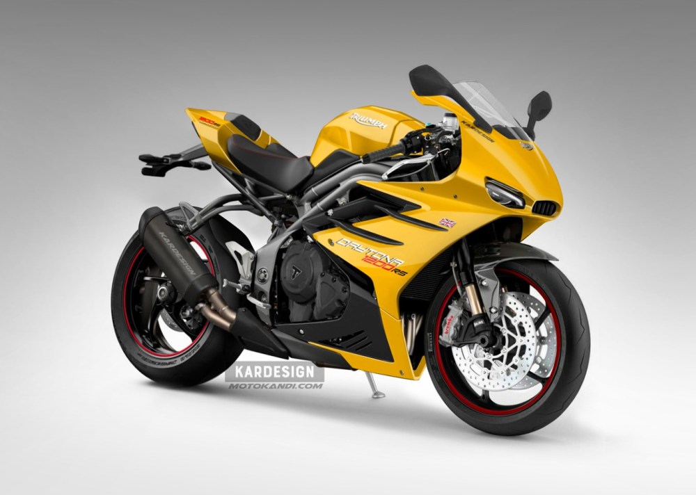 凯旋speedtriple1200rs化身daytona