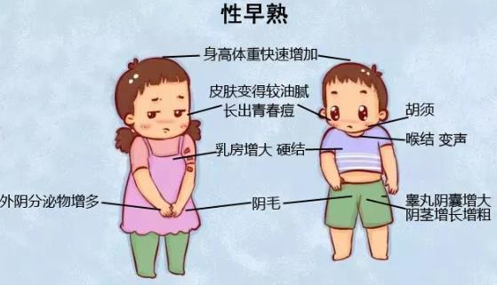 女孩早發育危害大積極治療是關鍵