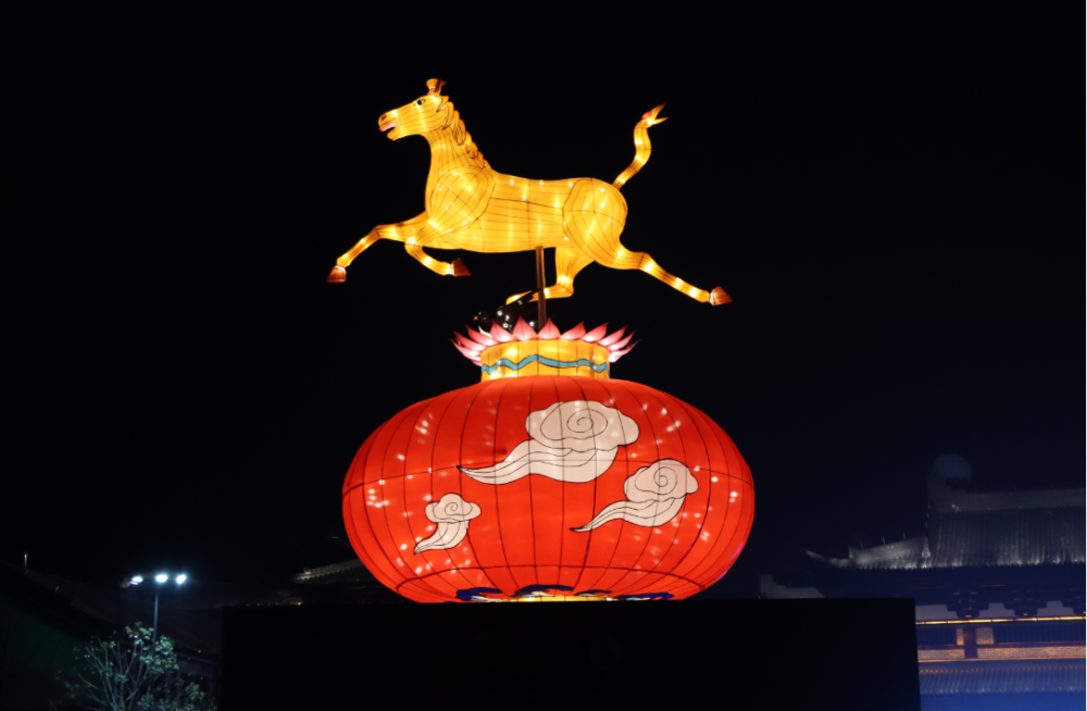 根宫迎春大型花灯盛宴即日开启