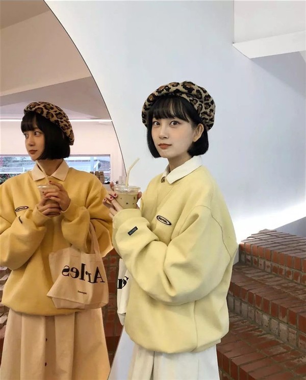 韩国原宿风穿搭适合开春穿搭蜕变由内到外