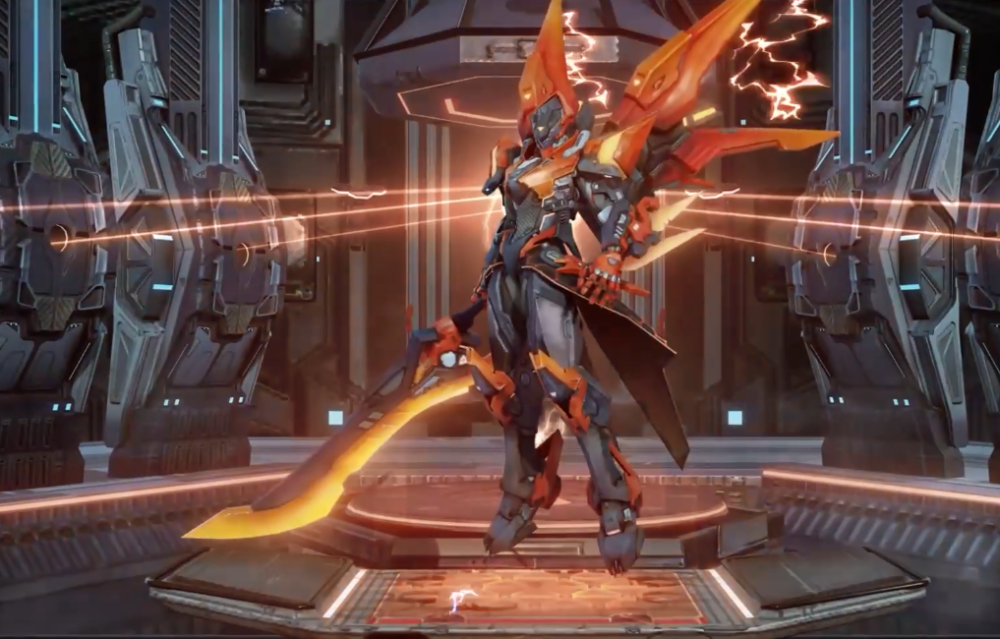 王者荣耀凯绛天战甲建模及特效详解 猴子机甲真香 坐等官方优化_腾讯